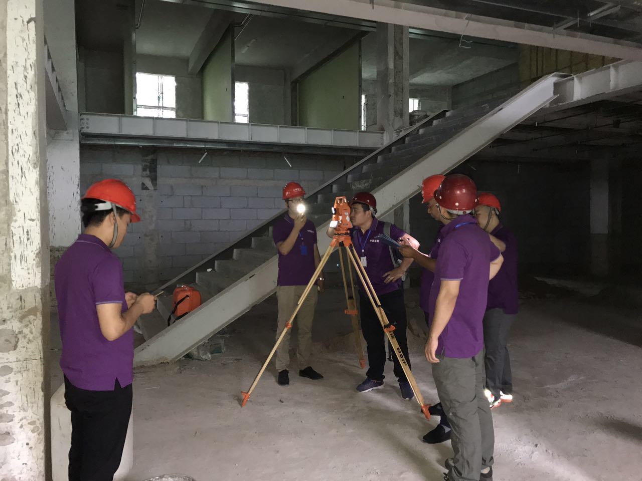 现场勘测团队